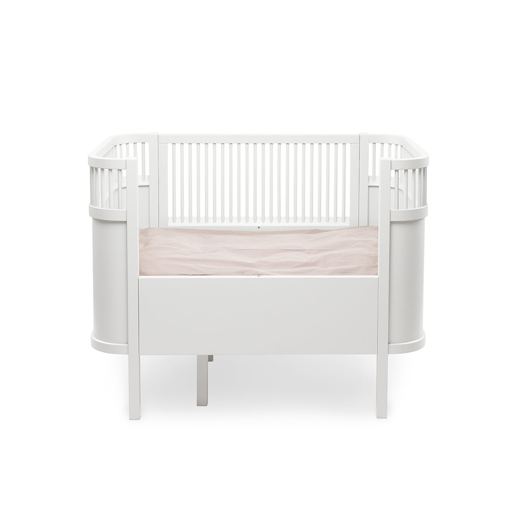 Sebra Seng Baby & Junior - klassisk hvid