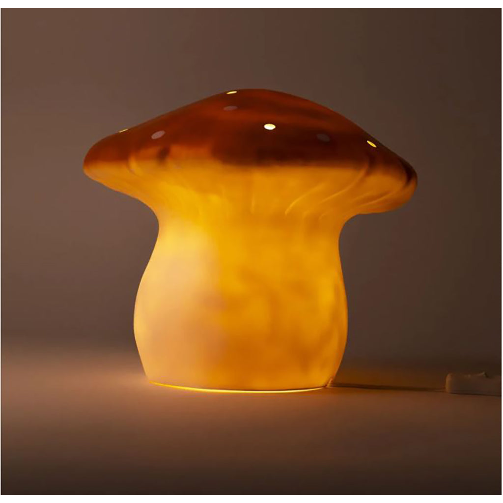 Mushroom Lamp, Large Toadstool - Terra