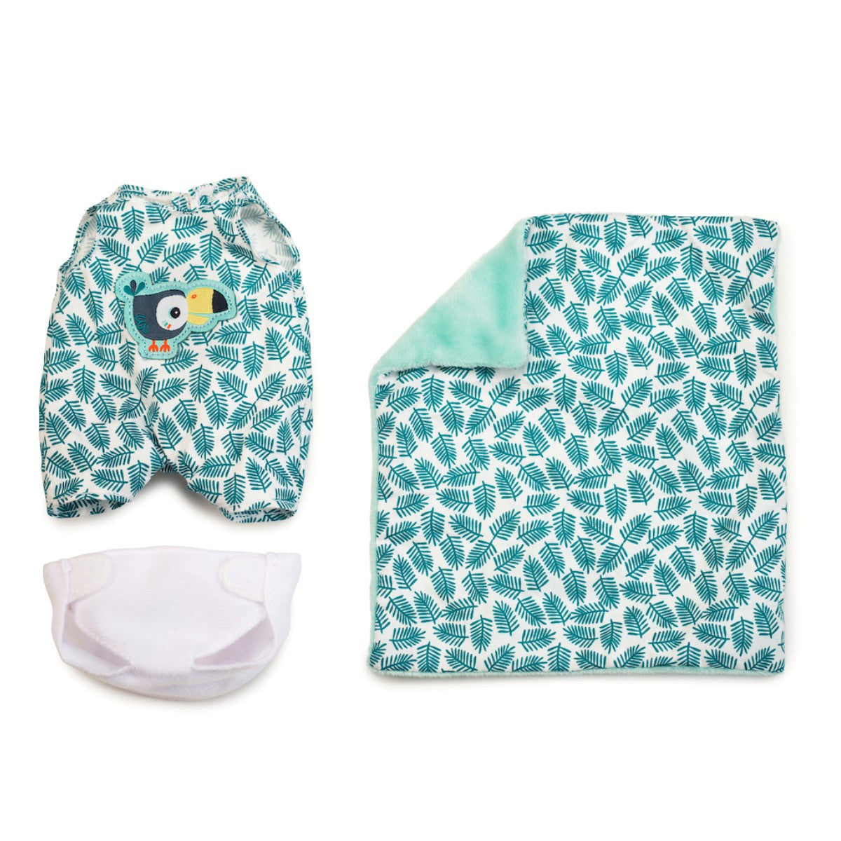 Lilliputiens Soft Baby Doll in Carrycot, Ari