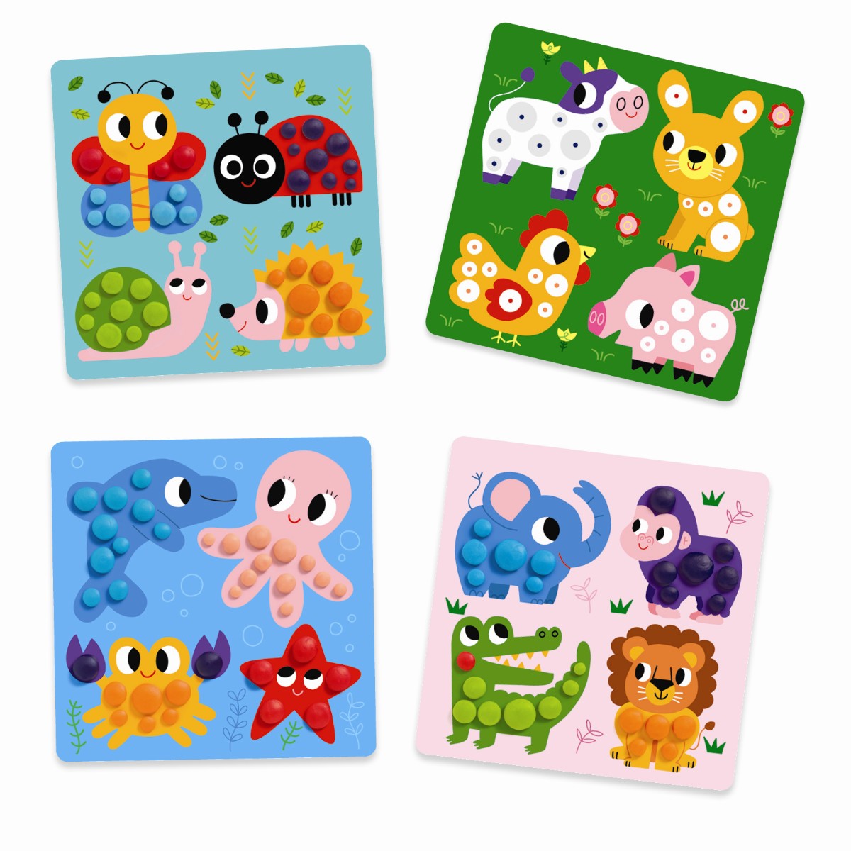 Djeco Modeling Clay Set, Clay Circles