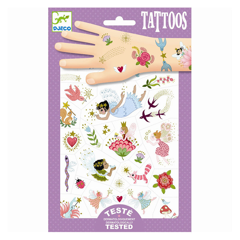 Djeco tatoveringer, Feer