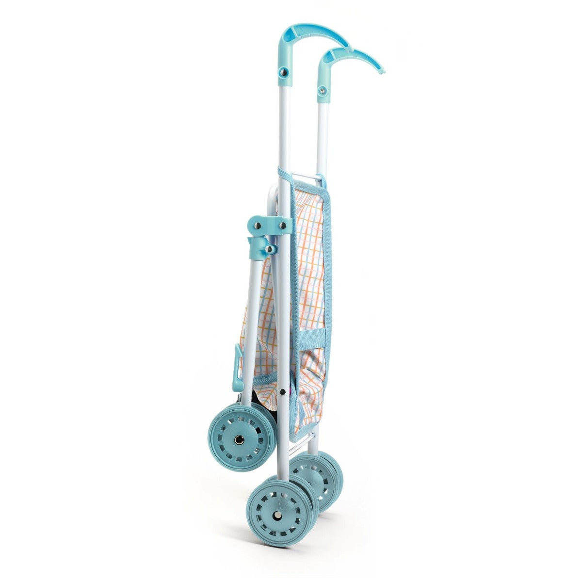 Djeco Pomea, Blue Stroller for Dolls, 44 cm