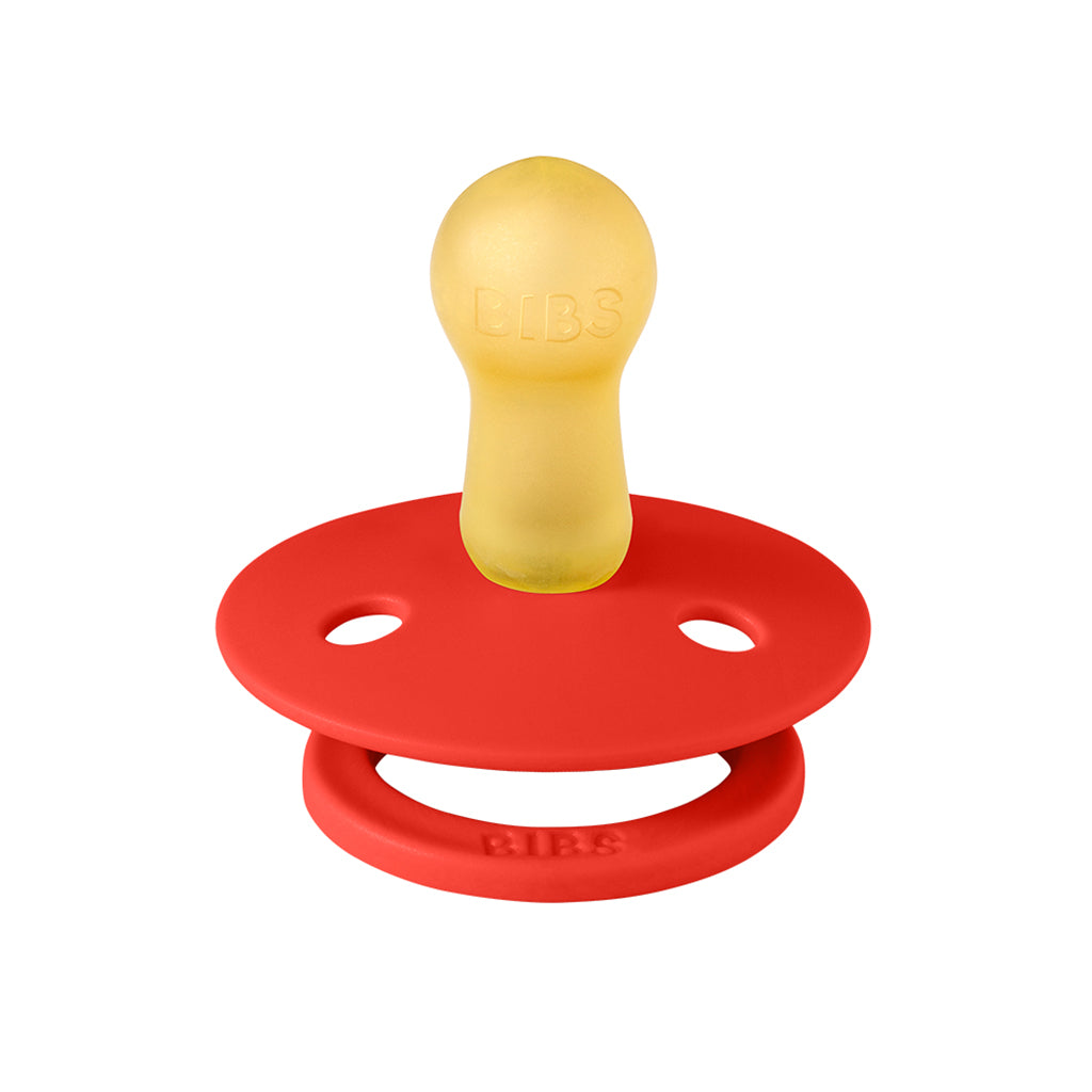 Bibs Natural Rubber Pacifier, Size 2 - Apple