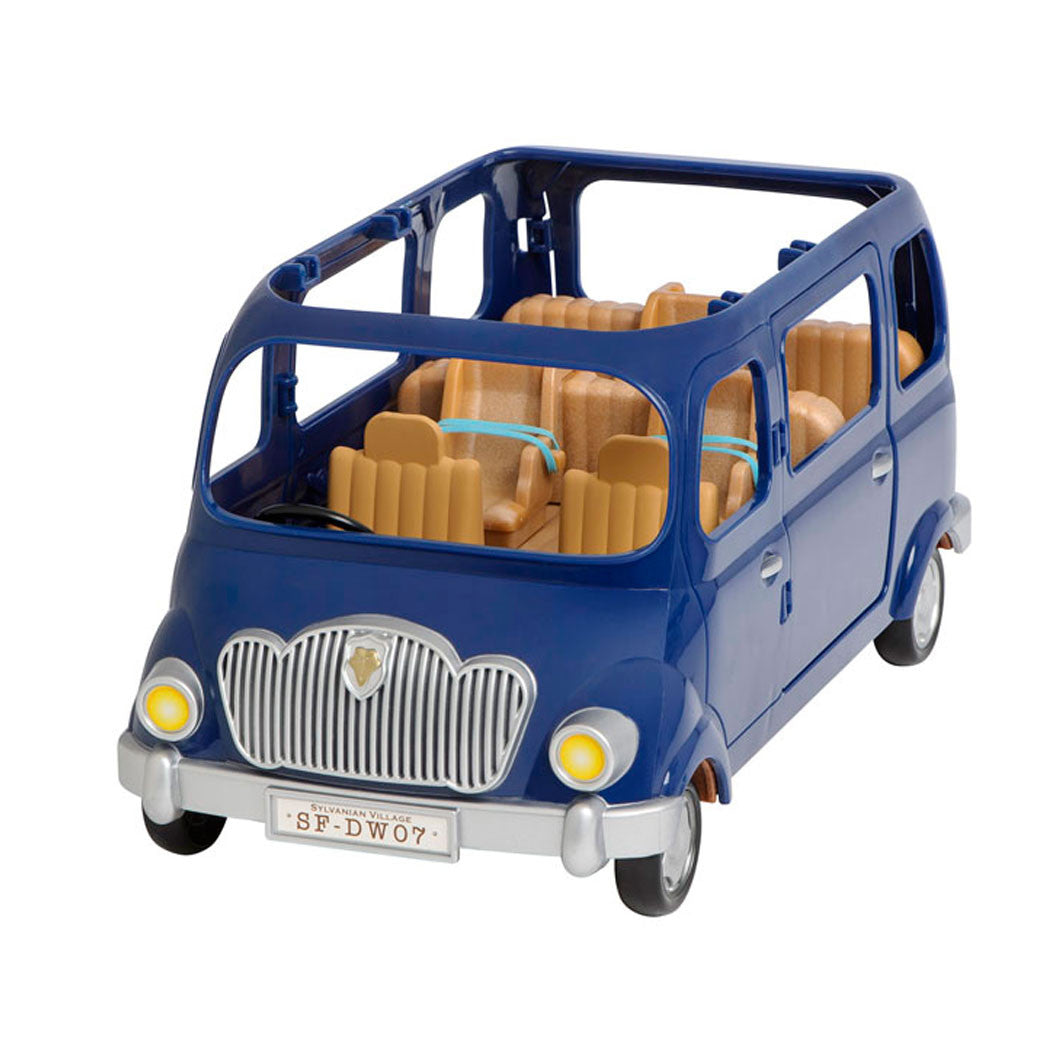 Sylvanian Families blå mini bus, legetøj til børn