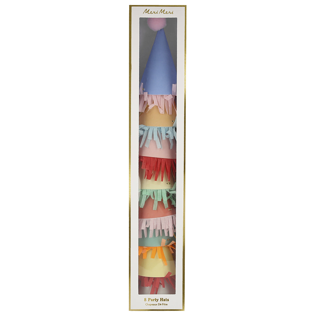 Meri Meri Party Hats, Mini Party Hats - Set of 8