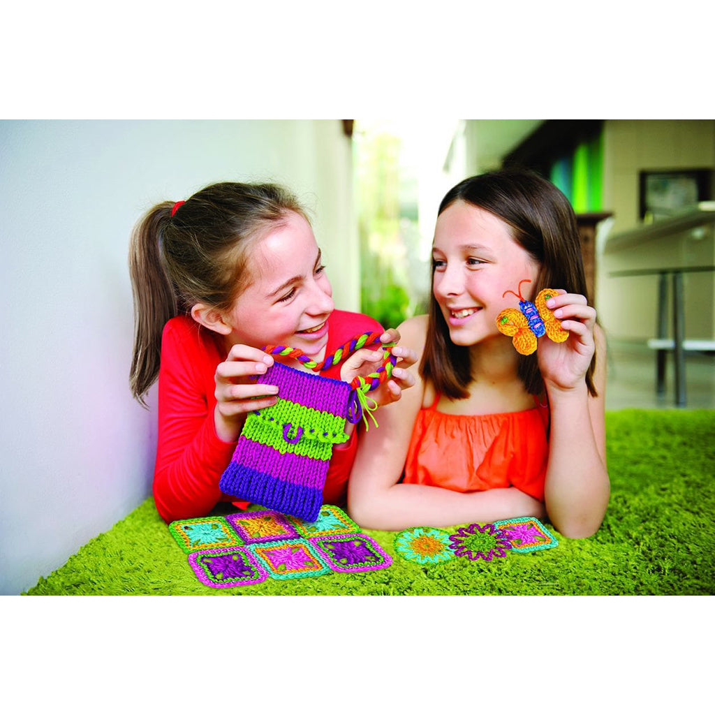 4M STEAM-Inspired Toys for Kids / Crochet & Knitting Kits