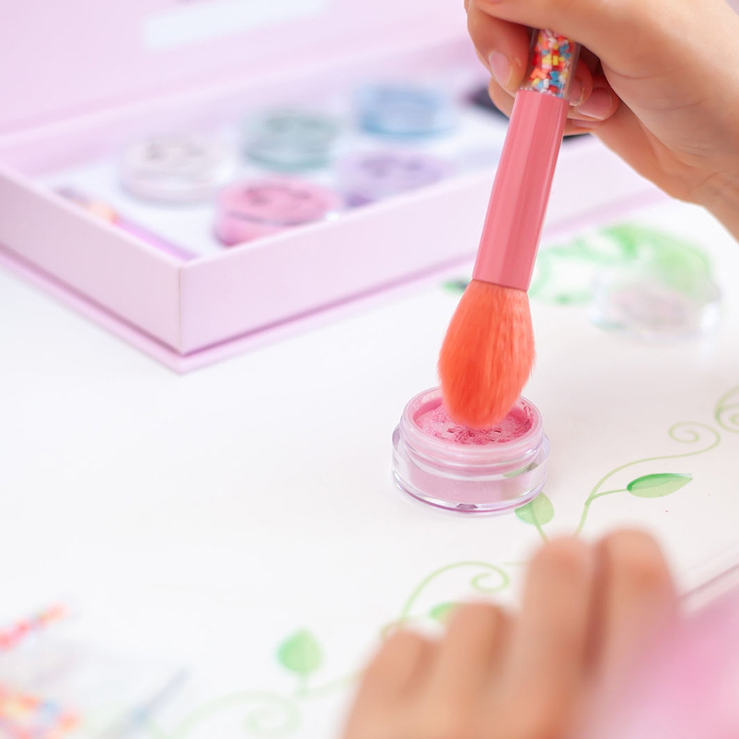 Oh Flossy Sprinkle make-up børster til børn, Sæt med 5 stk.
