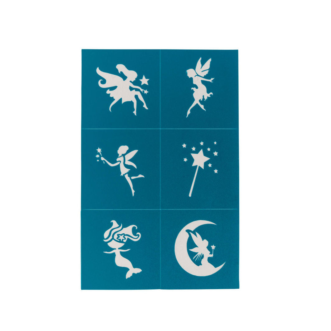 Oh Flossy ansigtsmaling- og makeup stencils til børn