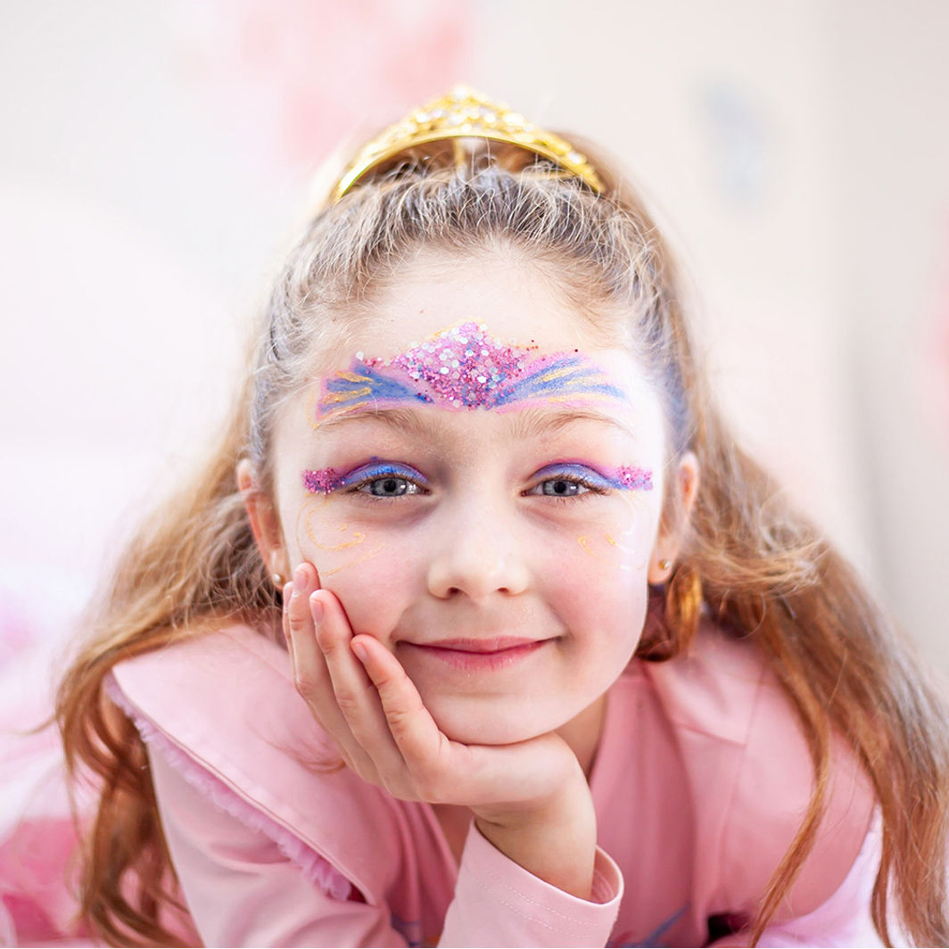 Oh Flossy Ansigtmaling- og make-up stencils til børn
