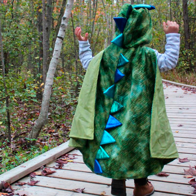 Great Pretenders Animal Costume, Dragon Cape with Claws - Size 5-6 Years
