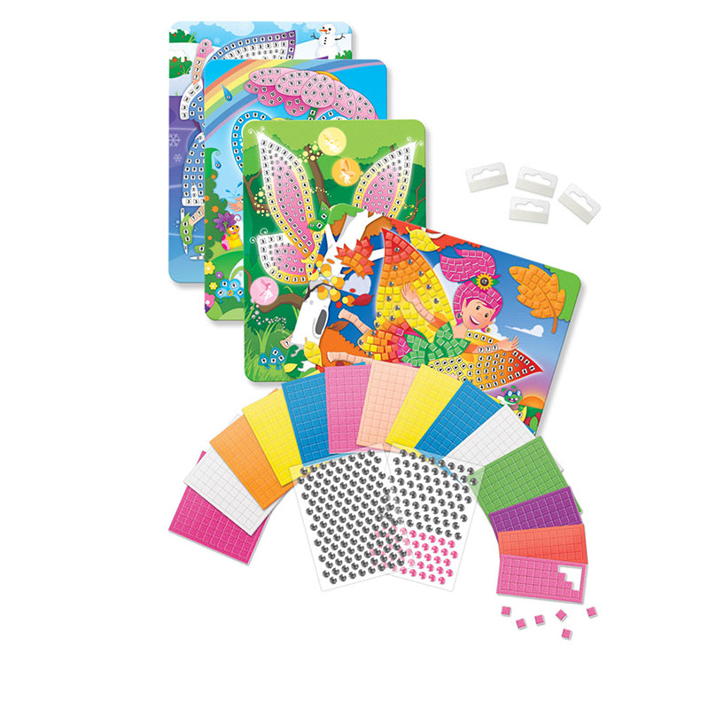 Sticky Mosaics Shimmering Fairies, Medium
