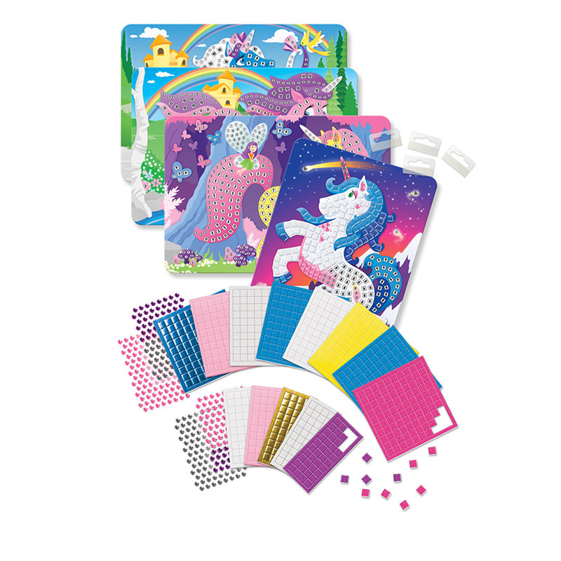 Sticky Mosaics Sparkling Unicorns, Medium