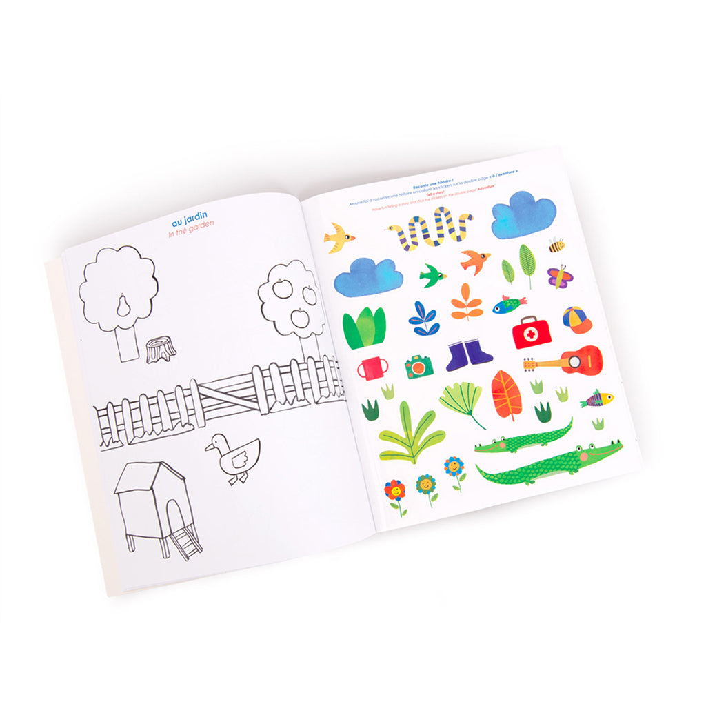 Moulin Roty Sticker Book: My Daily Life