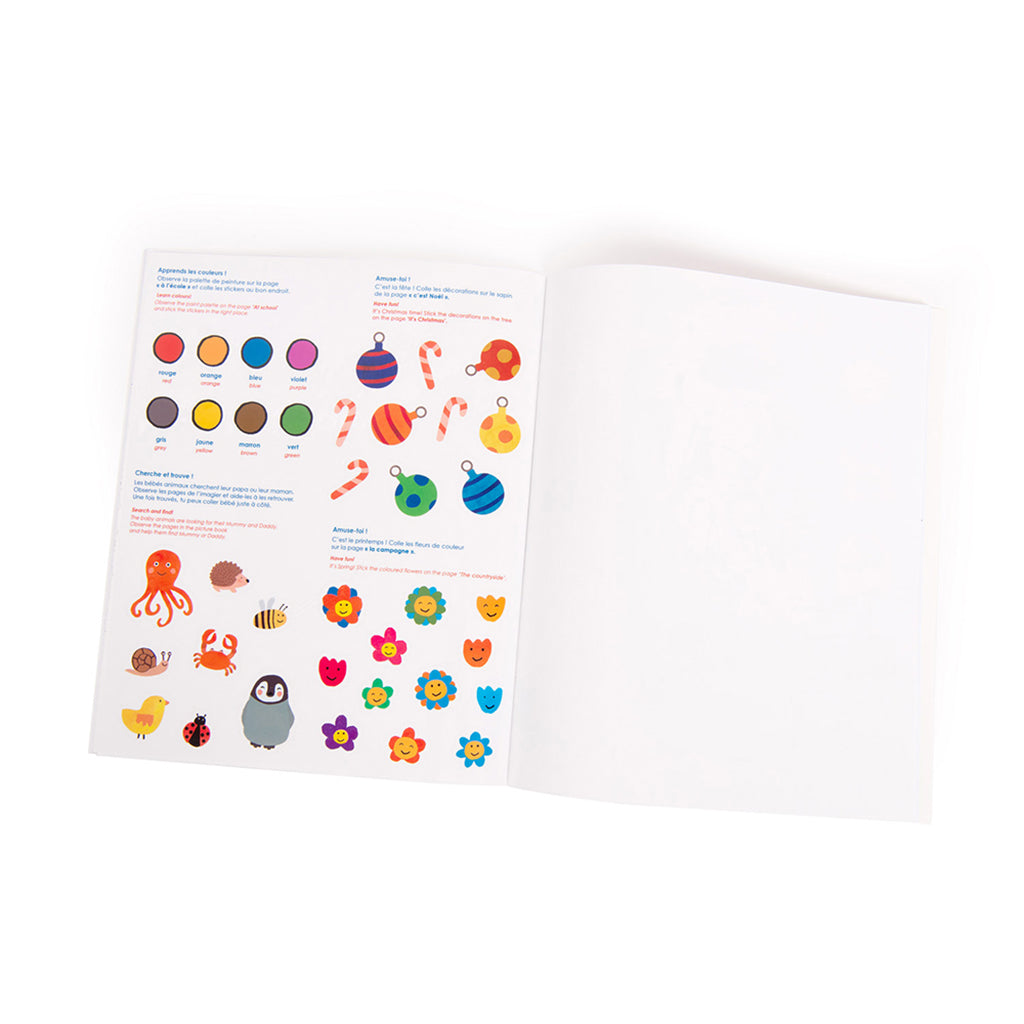 Moulin Roty Sticker Book: My Daily Life