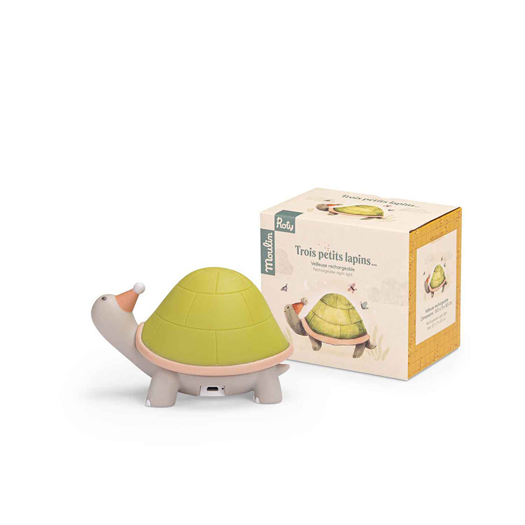 Moulin Roty Vågelampe, Skildpadde (USB opladelig)