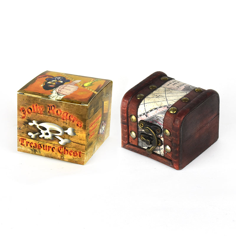 Robetoy Treasure Chest with Contents, Pirate Treasure with Diamonds
