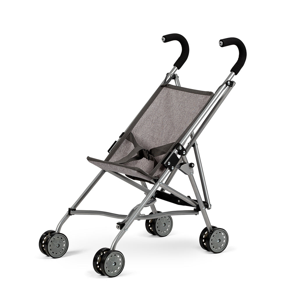 MaMaMeMo Dolls, Dukke paraplyklapvogn - Grå