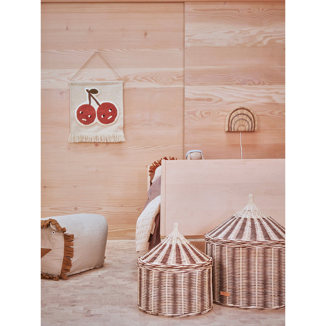 OYOY Basket Set, Cirkus, Set of 2 Sizes – Nutmeg