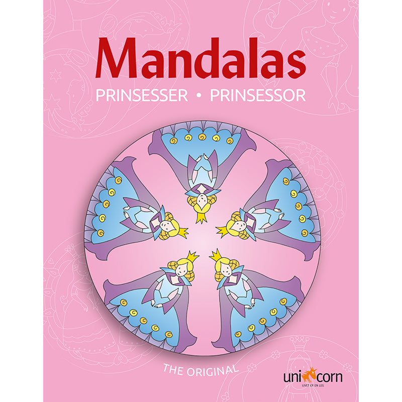 Mandalas malebog, prinsesser - fra 4 år