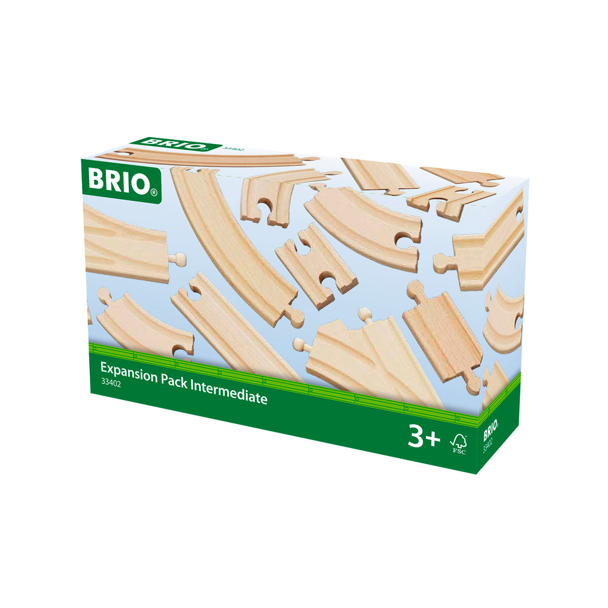 Brio Skinnesæt, 16 dele