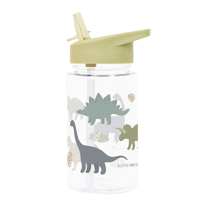 A little lovely company drikkedunk, dinosaur, beige med sugerør