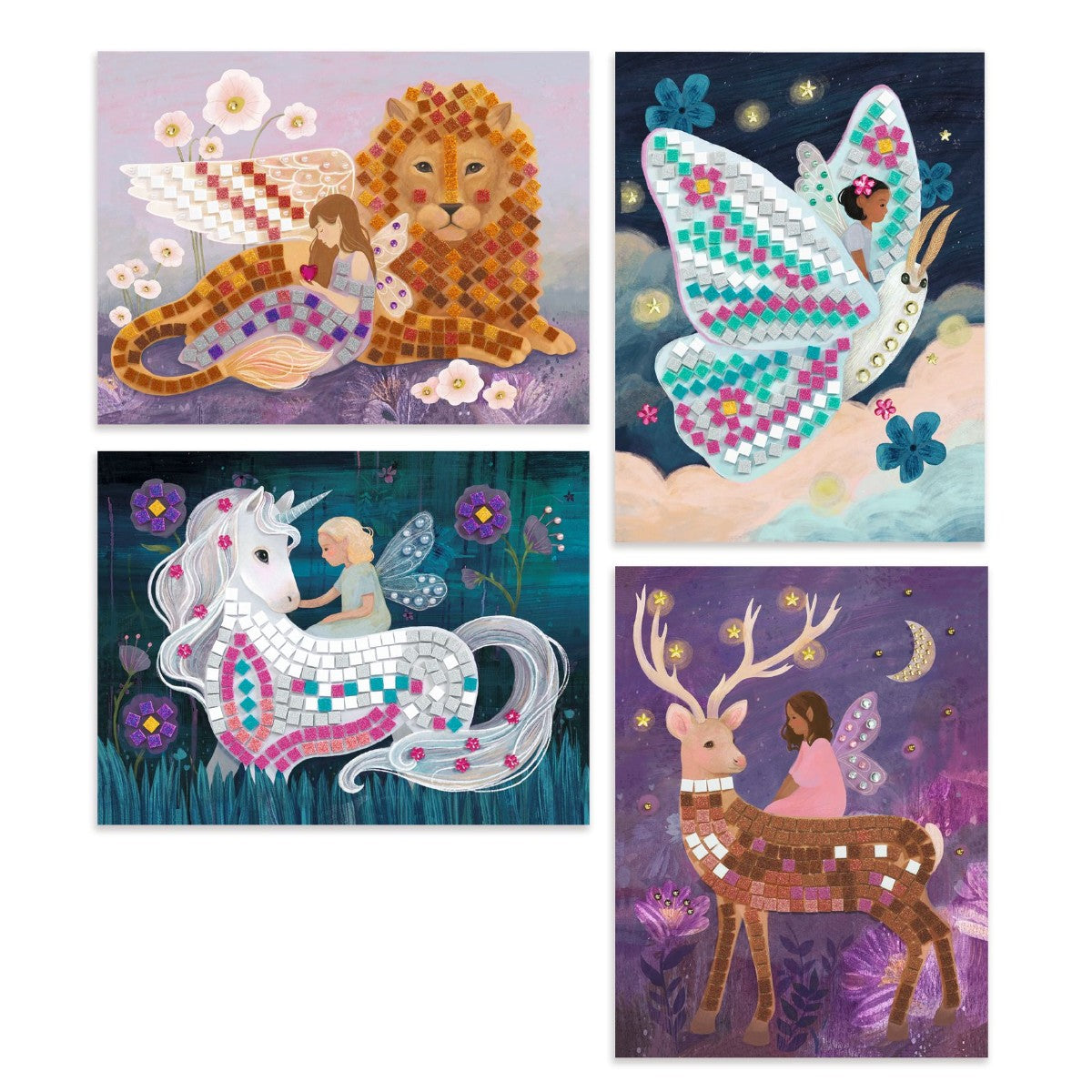Djeco Creative Mosaic, The Enchanted World