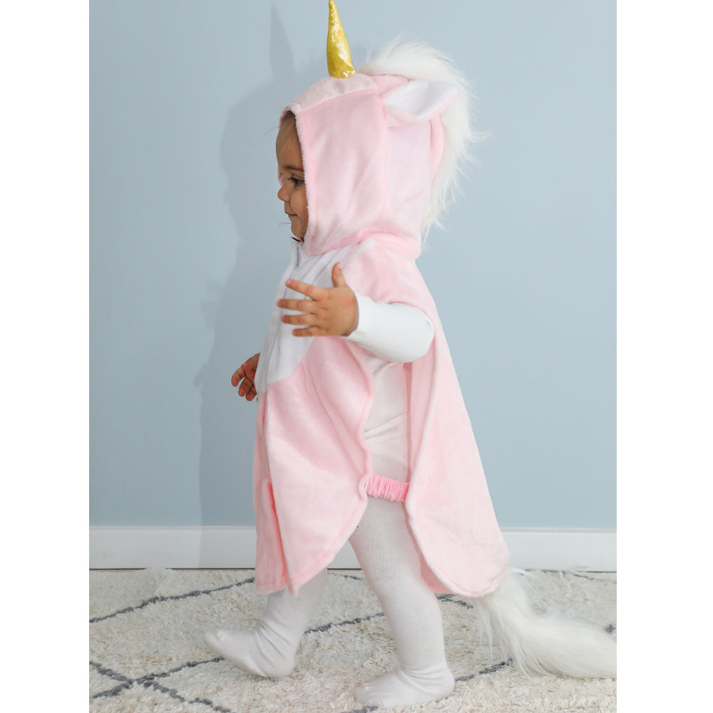 The Good Fairy Animal Costume, Unicorn Cape - Size 1-4 Years