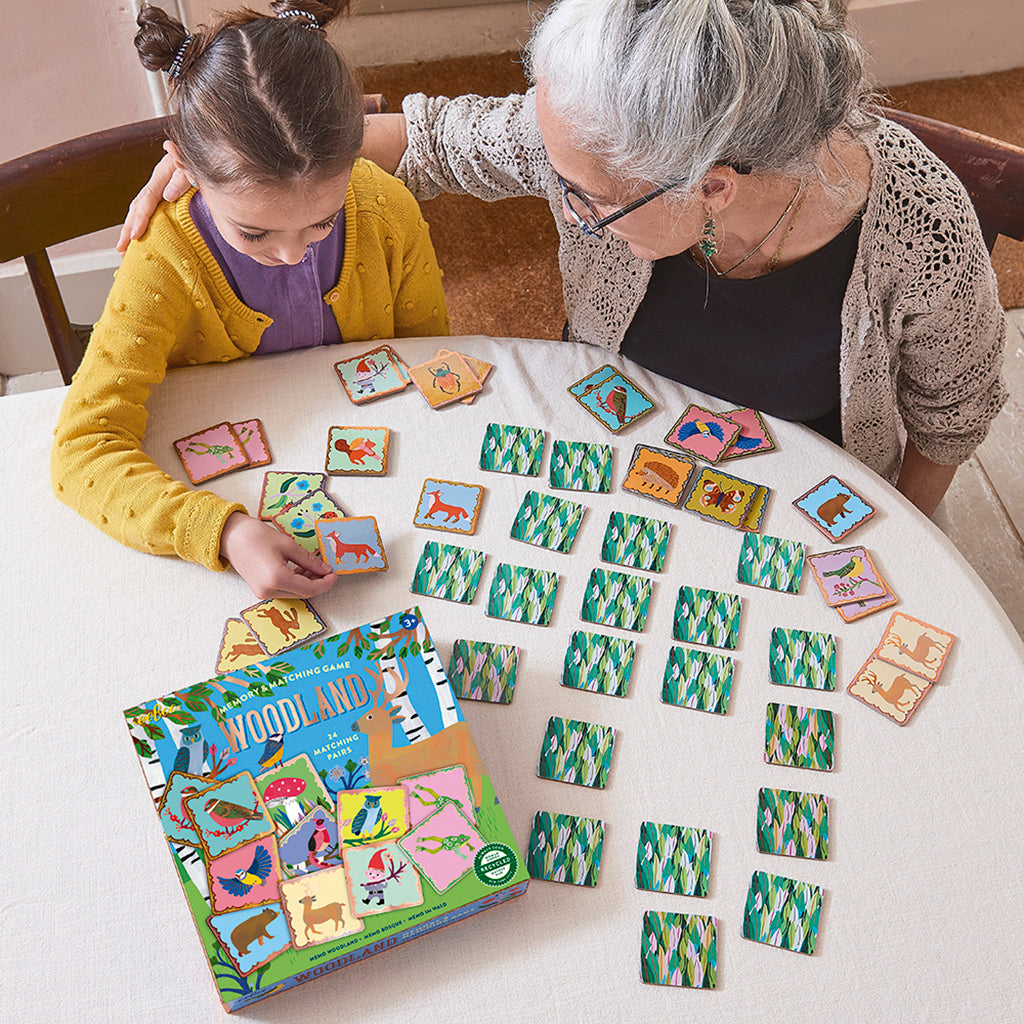 Eeboo Memory Game – Woodland