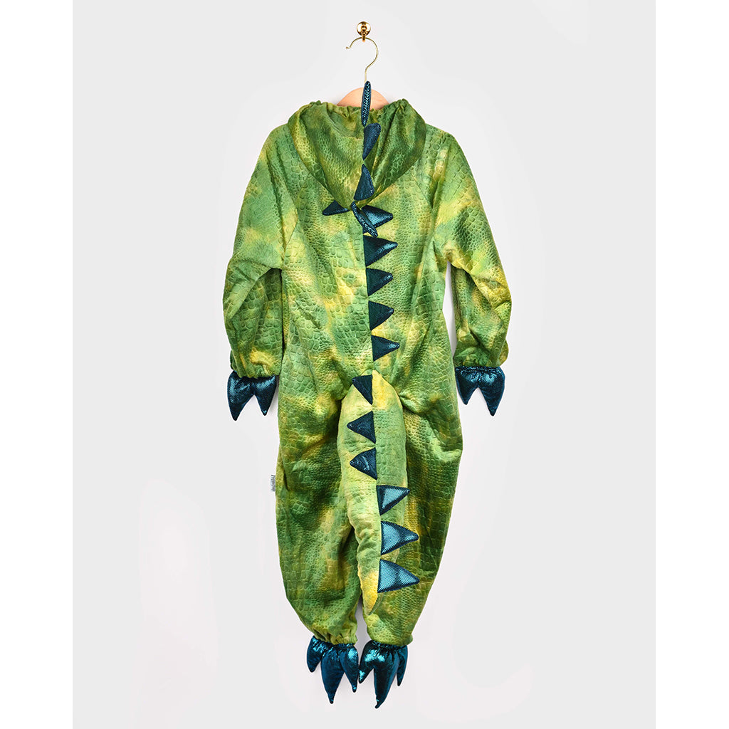 Den goda Fen Animal Costume, Dinosaur Jumpsuit – Ages 3-5