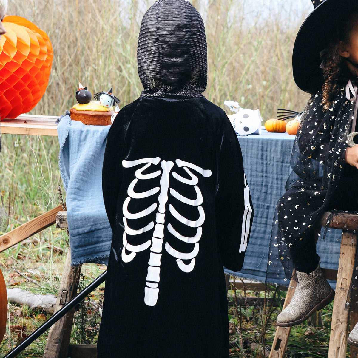 Souza Casper Cape with Bone Print, Size 3-10 Years