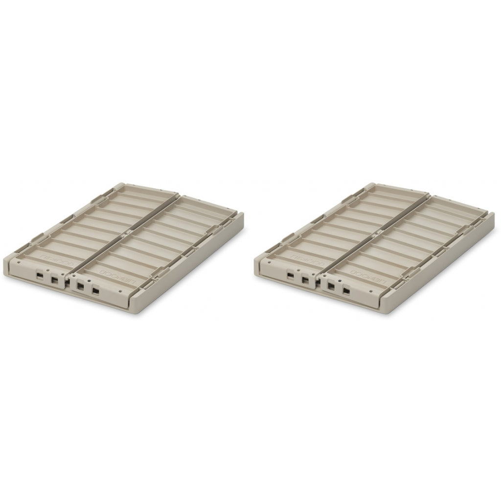 Liewood Weston foldekasse M, 2-pak - Sandy
