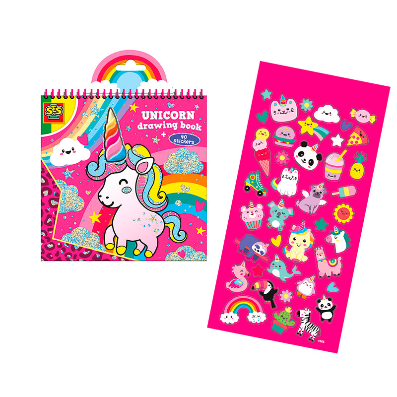 SES Creative, Coloring Book with Unicorns