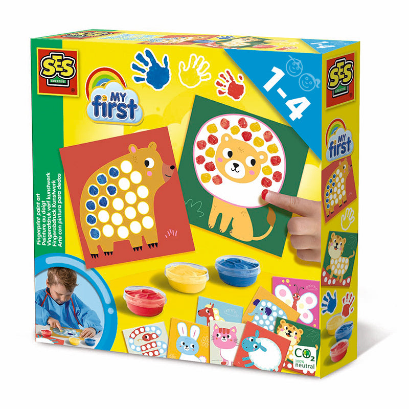 SES Creative, Mit første fingermaling fra 1 år