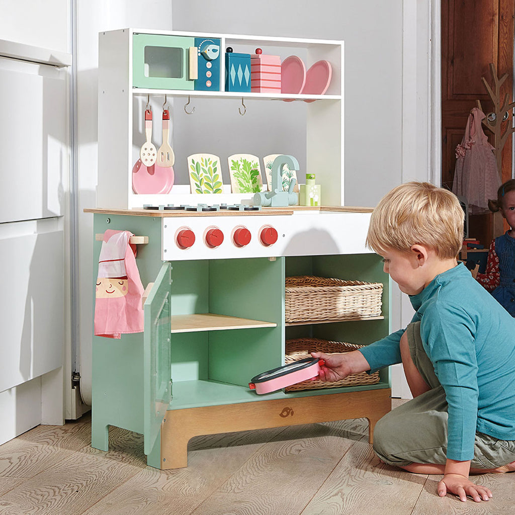 Tender Leaf, Wooden Play Kitchen - Large