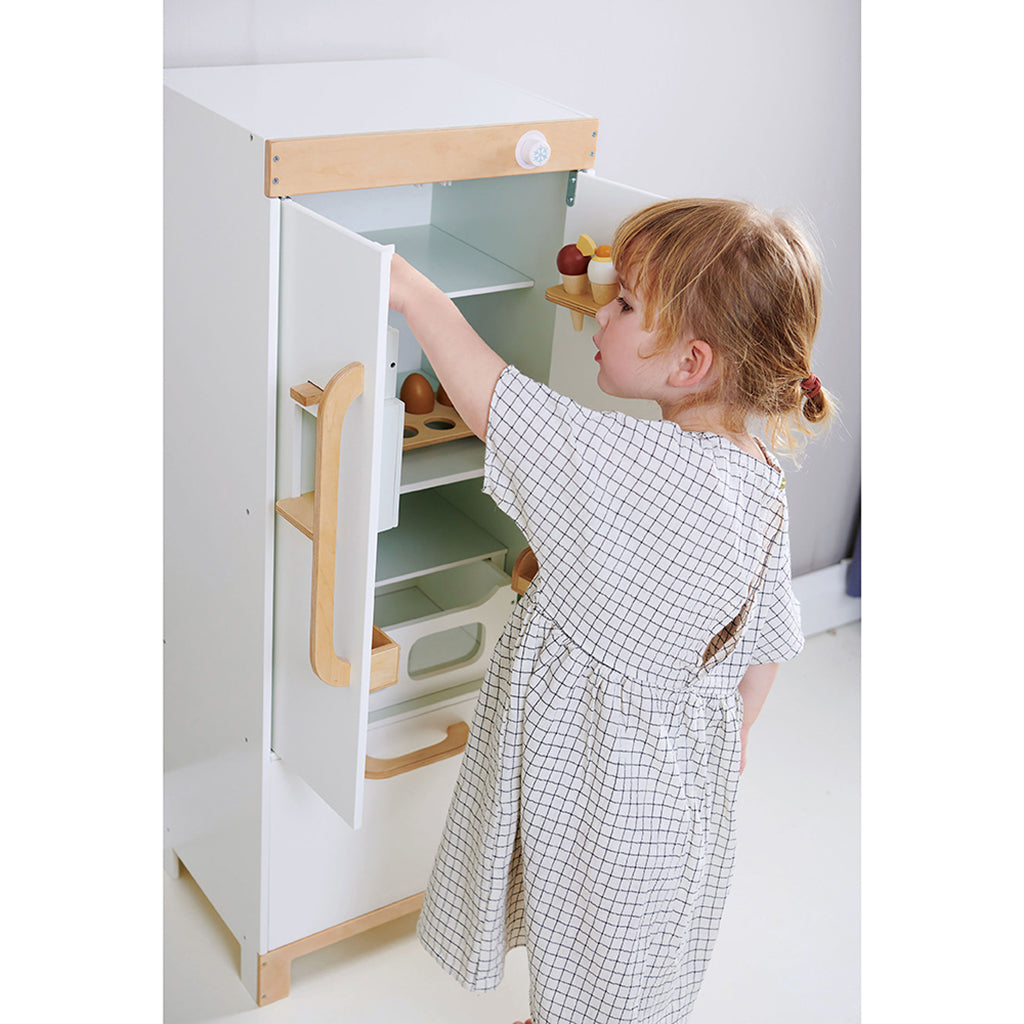 Tender Leaf, Wooden Refrigerator