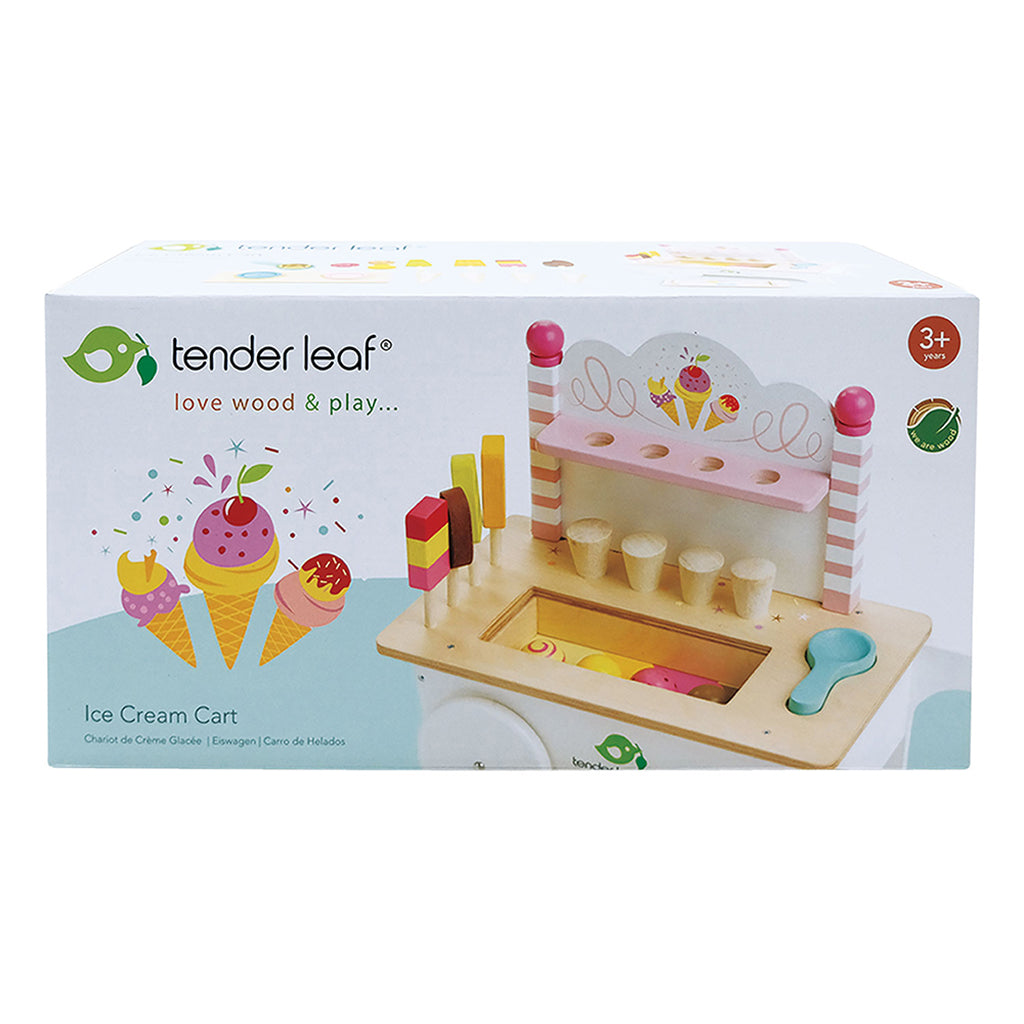 Tender Leaf, Legemad i træ - Isvogn
