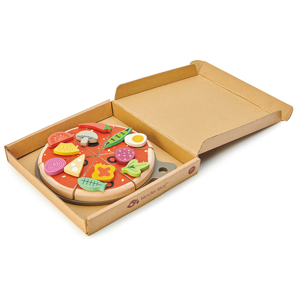 Tender Leaf, Legemad i træ - Pizzafest