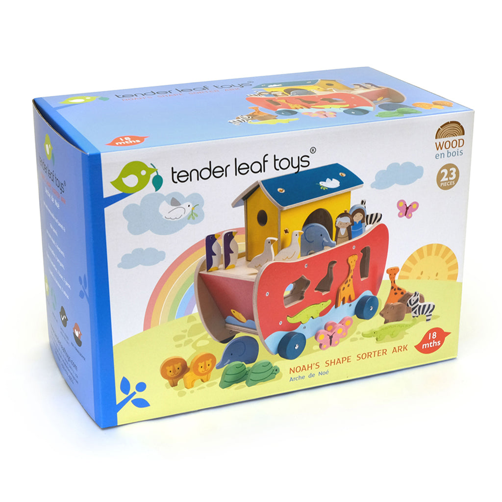 Tender Leaf , Noahs ark puttekasse i træ