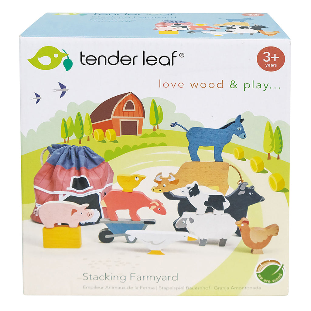 Tender Leaf , Stabeldyr i træ - Gården