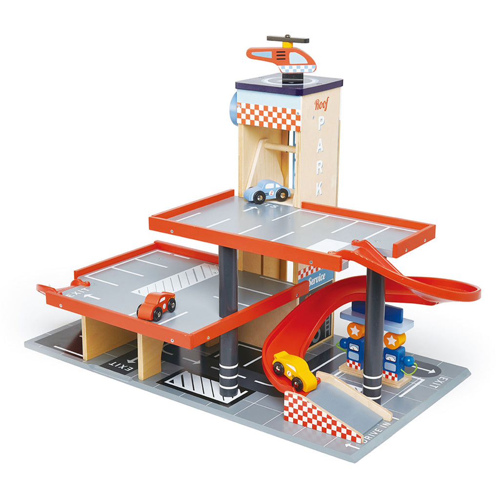Tender Leaf, 5 Construction Vehicles – Parking Garage
