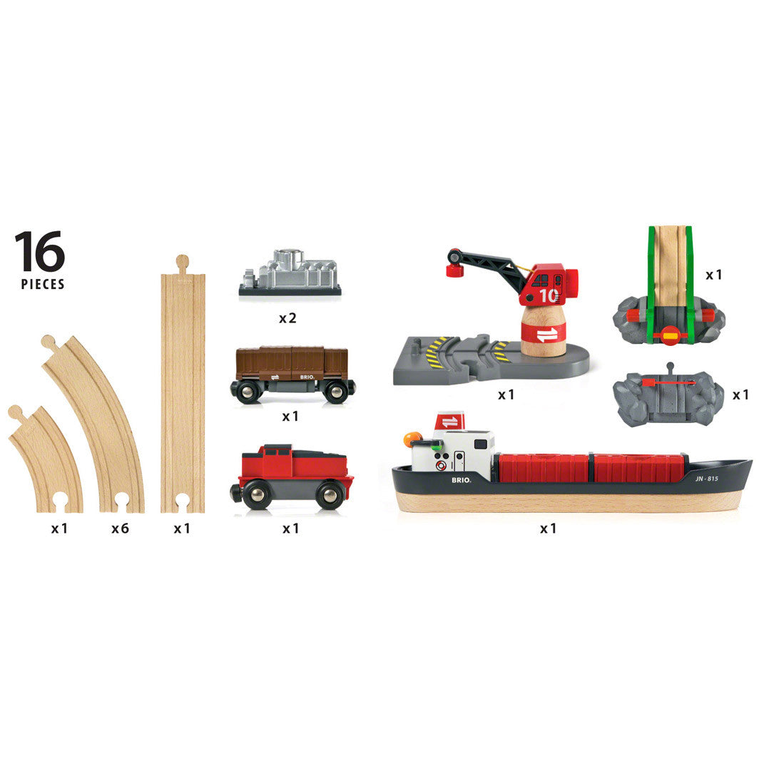 Brio Train Set, Harbor Edition