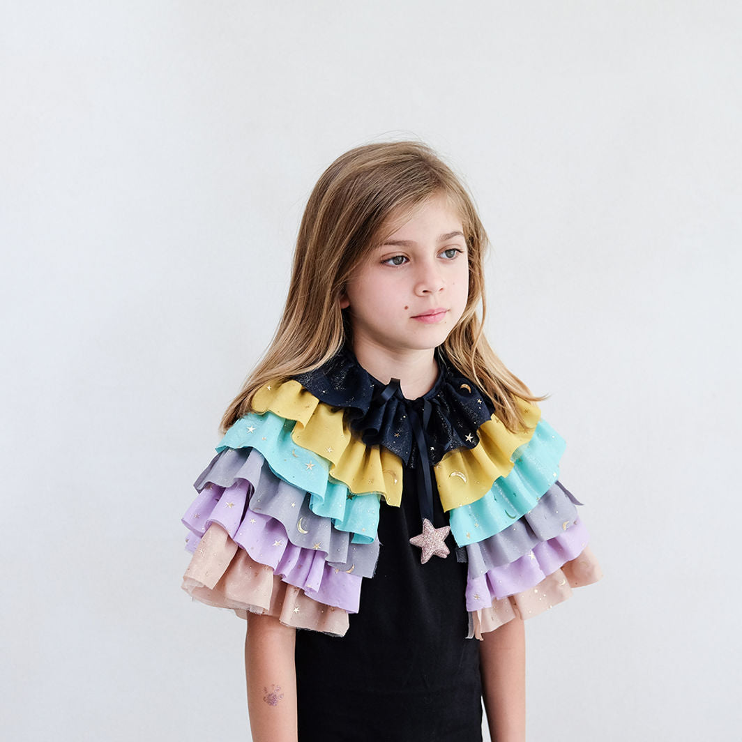Mimi & Lula Cap – Rainbow Ruffle