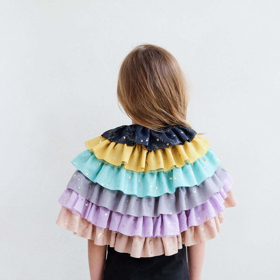 Mimi & Lula Cap – Rainbow Ruffle