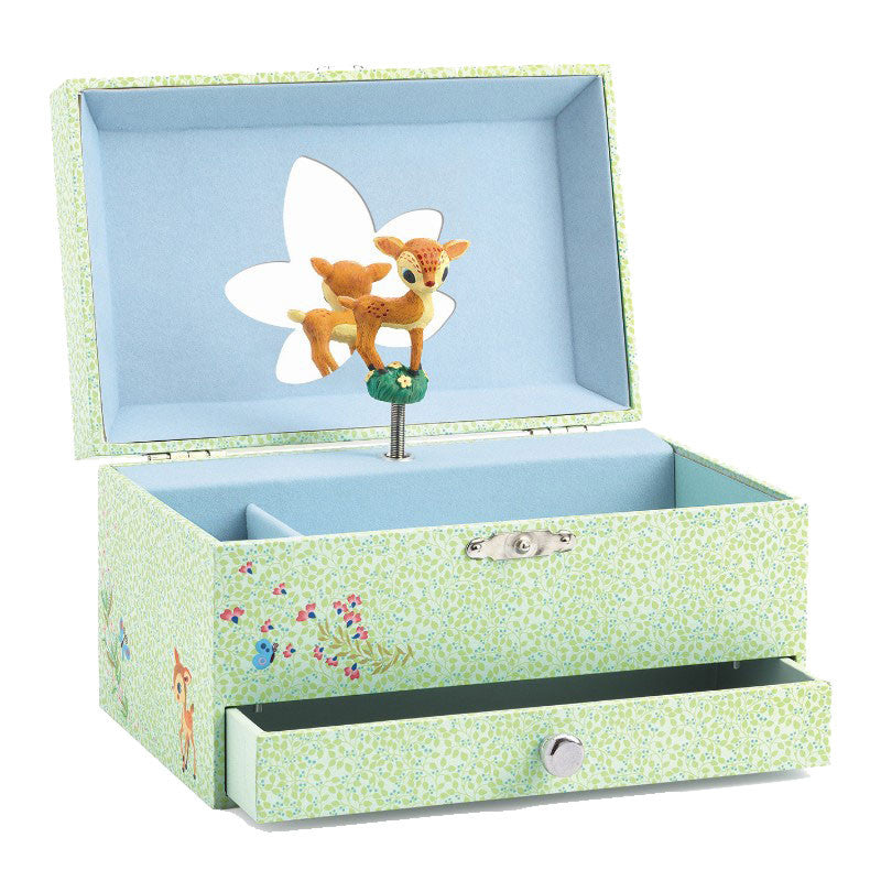 Djeco smykkeskrin m. musik, Bambi