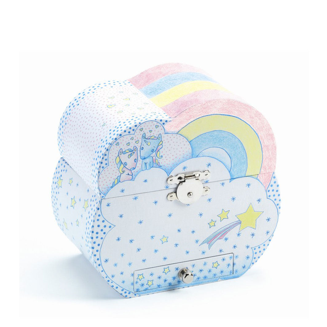 Djeco Jewelry Box with Music, Unicorn
