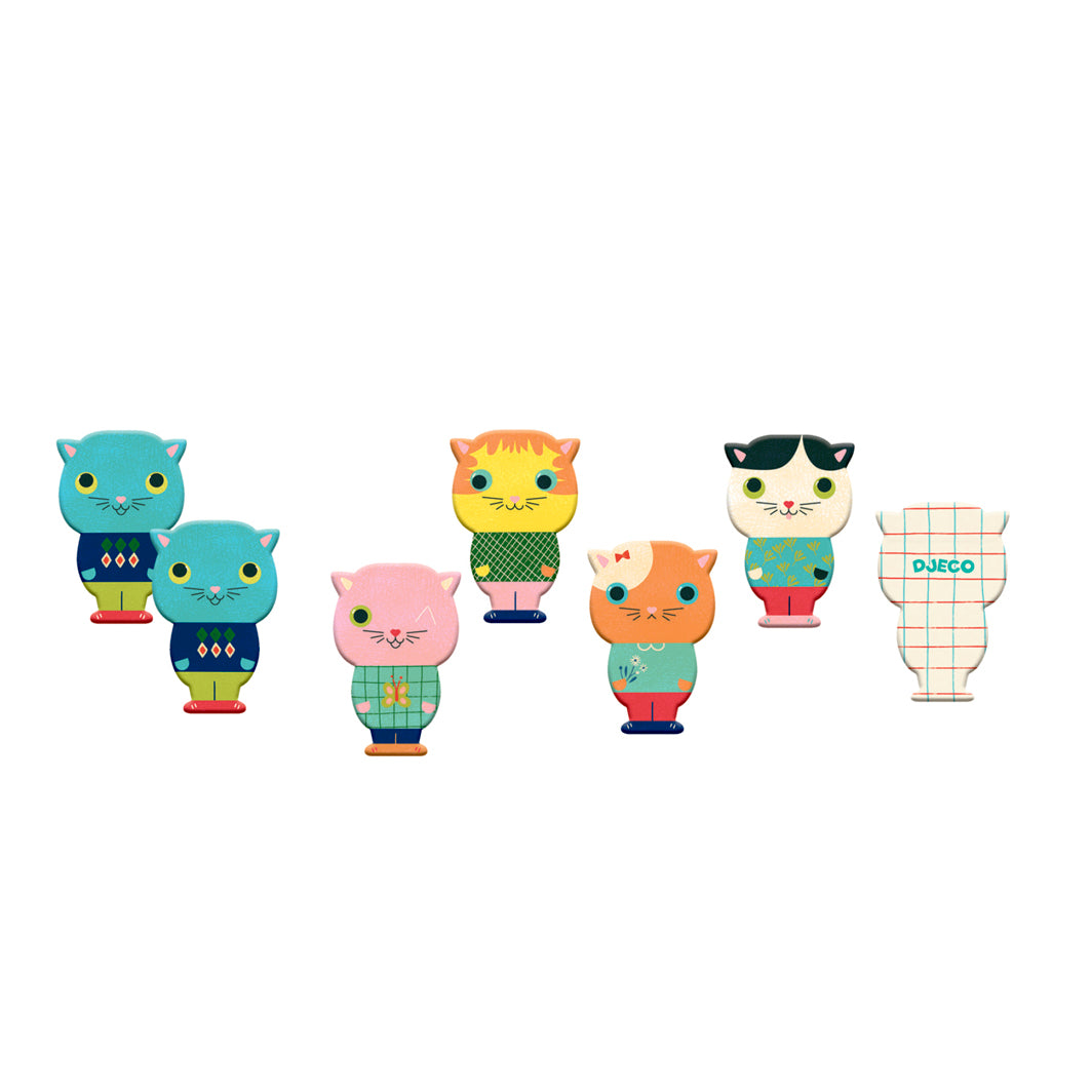 Djeco Memory, Diabolo Cat