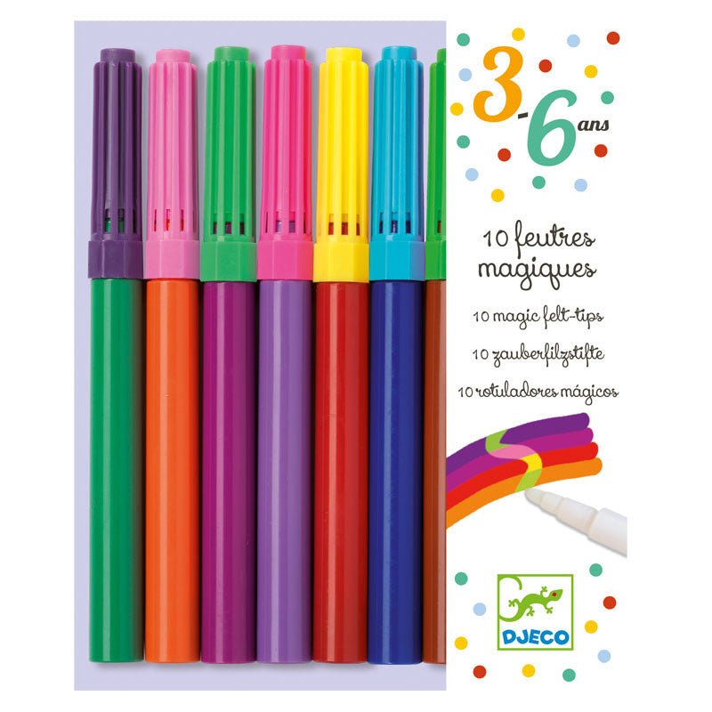 Djeco trylletuscher, 10 stk