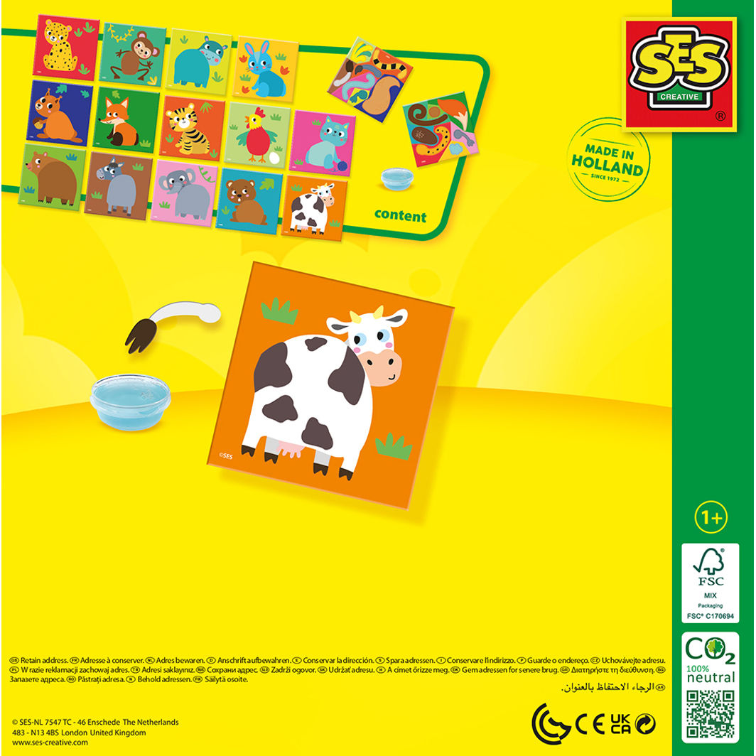 SES Creative My First Creative Set, Animal Tails - For Ages 1-4
