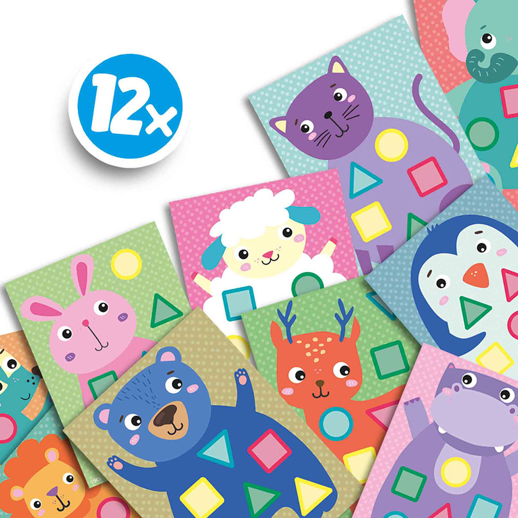 SES Creative My First Creative Set, Sticker Mosaic - Ages 1-4