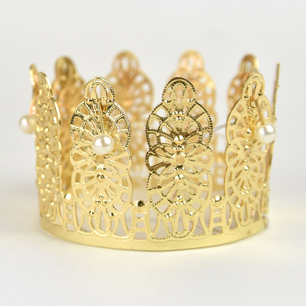 Den goda Fen, Princess Crown in Metal with Pearls
